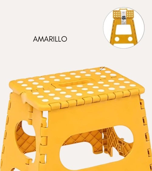 Taburete Plagable Grande de Plastico