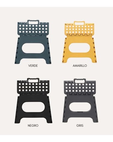 Taburete Plegable Pequeño de Plástico