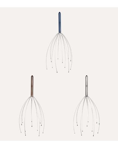 Masajeador Relajante de Cabeza de Metal