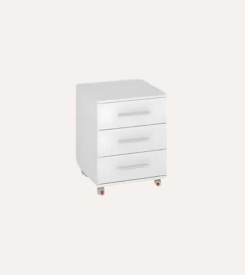 Cajonera Buck de 3 Cajones con Ruedas