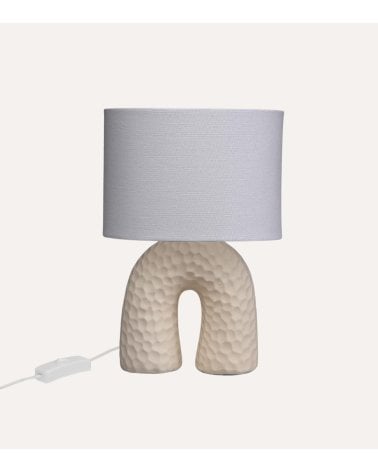 Lámpara de Mesa Arco de Cerámica