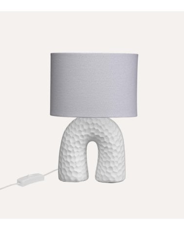 Lámpara de Mesa Arco de Cerámica