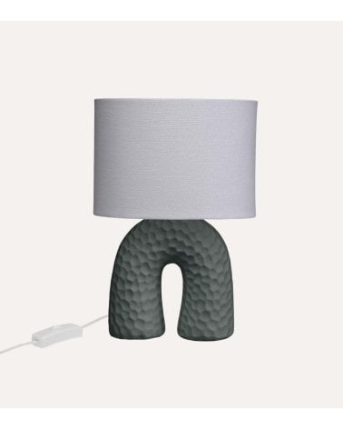 Lámpara de Mesa Arco de Cerámica