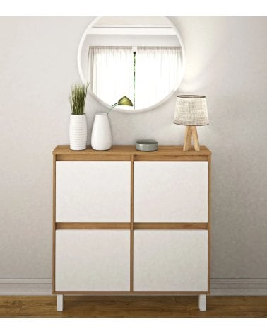 Zapatero Laura con 4 Trampones