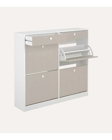 Zapatero con 2 Cajones y 4 Trampones