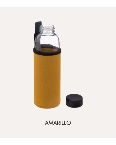 Botella con Funda de Neopreno