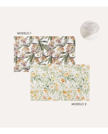 Alfombra de Cocina con Estampado Floral