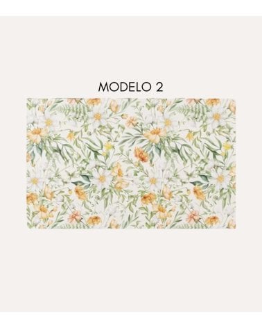 Alfombra de Cocina con Estampado Floral