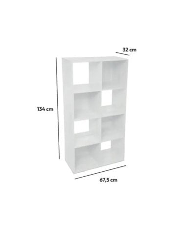 Estantería Mix n'modul de 8 Módulos