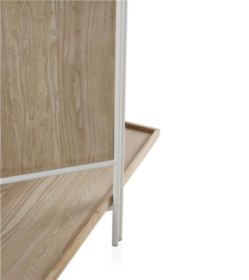 Perchero con Tres Hojas en Forma de Biombo