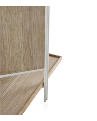 Perchero con Tres Hojas en Forma de Biombo