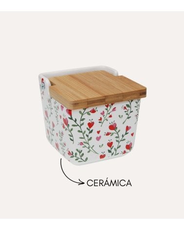 Salero Lover de Cerámica