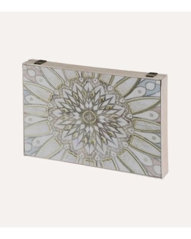 Cubrecontador Vitral de Girasol de MDF