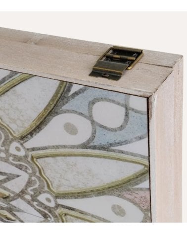 Cubrecontador Vitral de Girasol de MDF