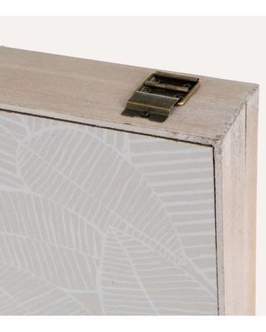 Cubrecontador con Diseño en Color Blanco de MDF