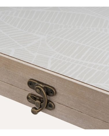 Cubrecontador con Diseño en Color Blanco de MDF