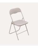Silla Plegable con Asiento Acolchado