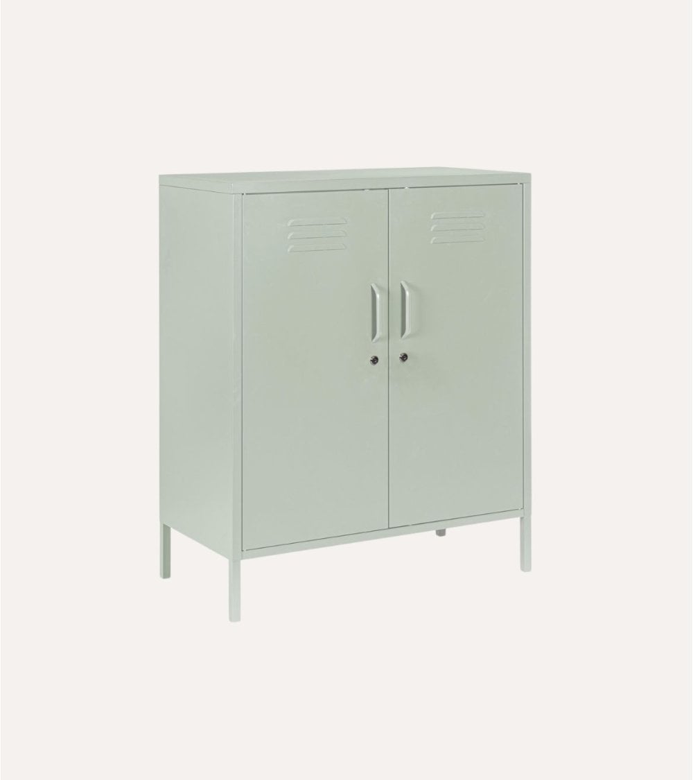 Cajonera Cambridge Verde de 2 Puertas