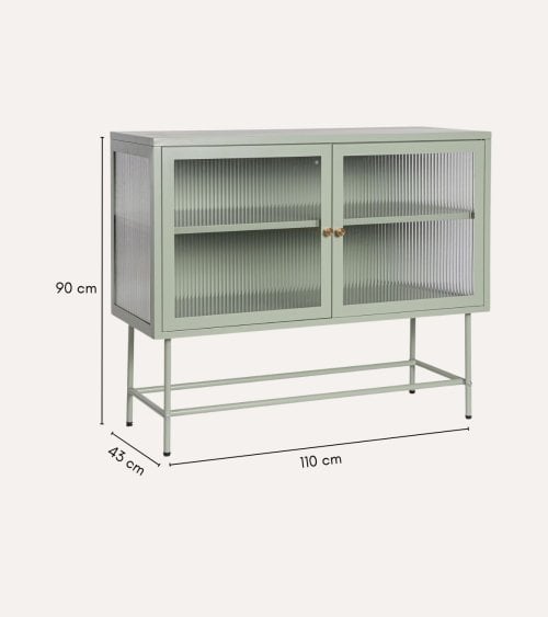 Aparador de Carey de 2 Puertas