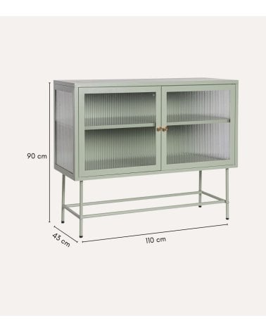 Aparador de Carey de 2 Puertas
