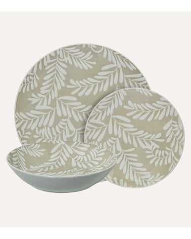 Vajilla de Porcelana de 18 Piezas