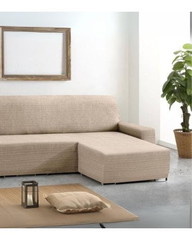 Funda de Sofá Chaise Longue Elástica Aquiles de Brazo Corto