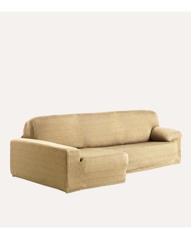 Funda de Sofá Chaise Longue Elástica Aquiles de Brazo Largo