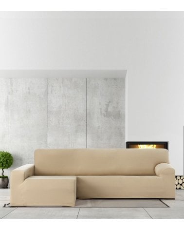 Funda de Sofá Chaise Longue Bielástica de Brazo Largo Bronx