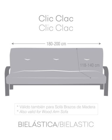 Funda de Sofá Bronx Clic Clac