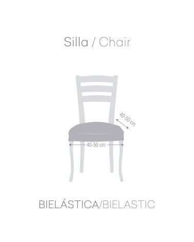 Set de 2 Fundas Elásticas para Silla Bronx