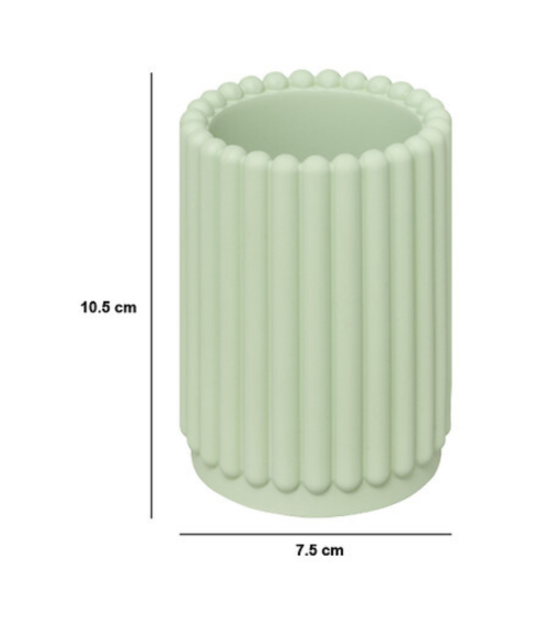 Vaso de Baño Portacepillo BonBon de Resina