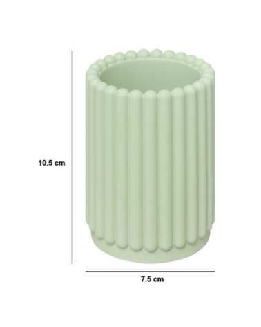 Vaso de Baño Portacepillo BonBon de Resina