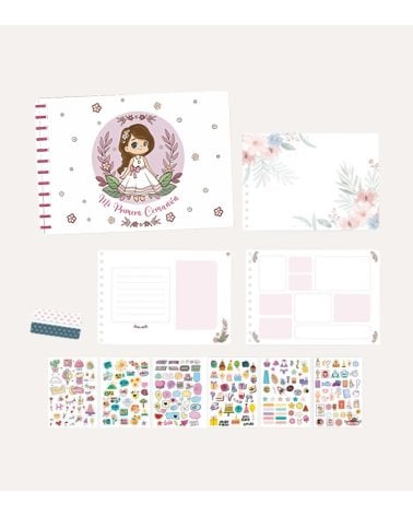 Set de Álbum de Fotos Mi Primera Comunión