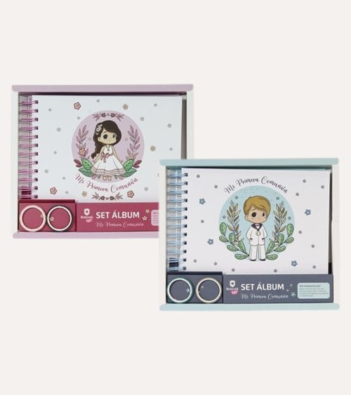 Set de Álbum de Fotos Mi Primera Comunión
