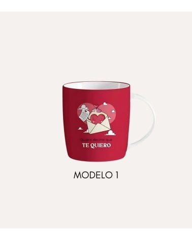 Taza Mug de Ceramica con Frases Romanticas