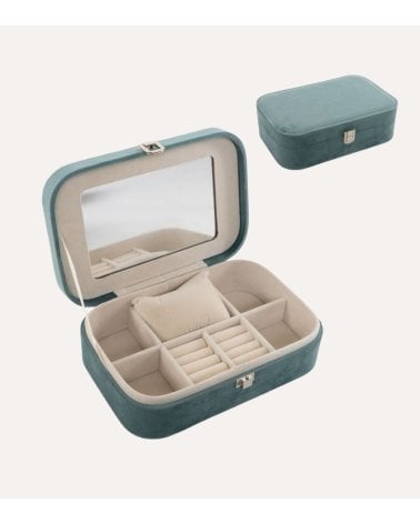 Joyero Terciopelo Estilo Neceser