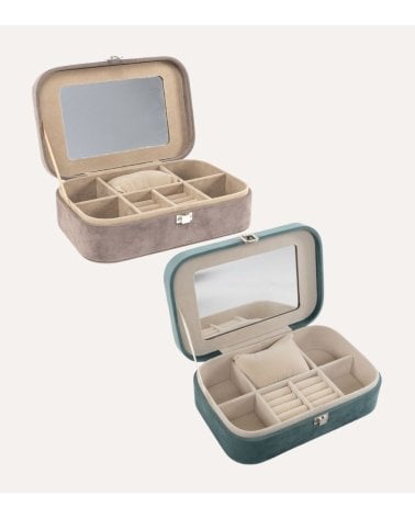 Joyero Terciopelo Estilo Neceser