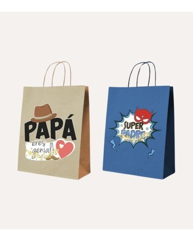 Bolsa de Regalo para Papá de Papel