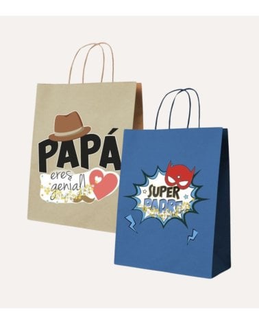 Bolsa de Regalo para Papá de Papel