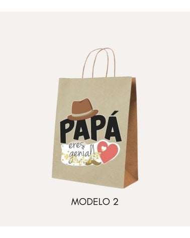 Bolsa de Regalo para Papá de Papel