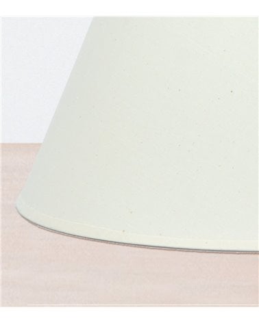 Pantalla Cónica de Tela para lámparas