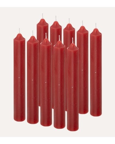 Set de 10 Velas Largas Hugo