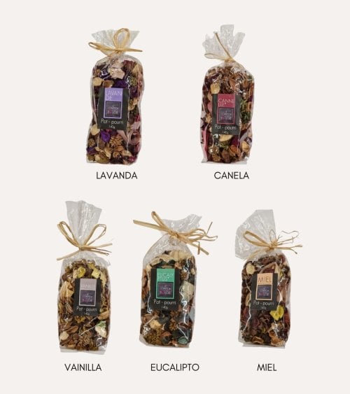 Popurrí de 140 gr para Decoración y Aromaterapia