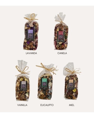Popurrí de 140 gr para Decoración y Aromaterapia