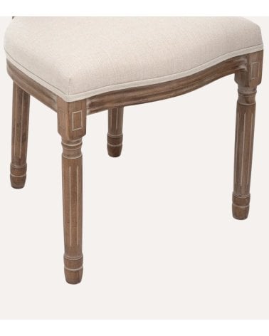 Silla Cleo de Madera con Rejilla de Caña