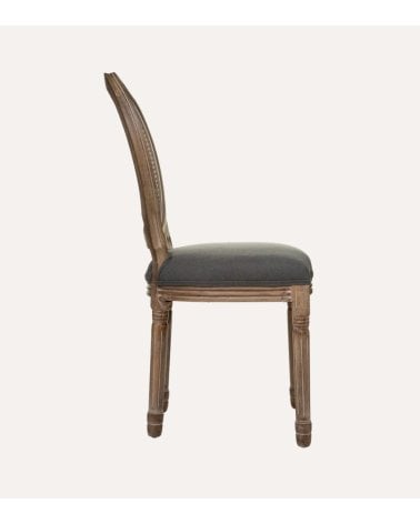 Silla Cleo de Madera con Rejilla de Caña