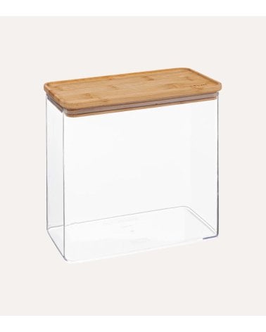 Tarro Oslo con Tapa de Bambú