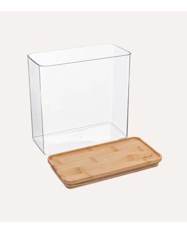 Tarro Oslo con Tapa de Bambú