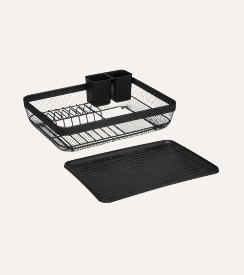 Escureplatos Mayaj de Metal con Bandeja