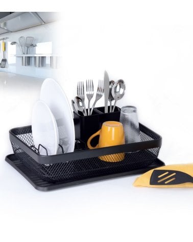 Escureplatos Mayaj de Metal con Bandeja